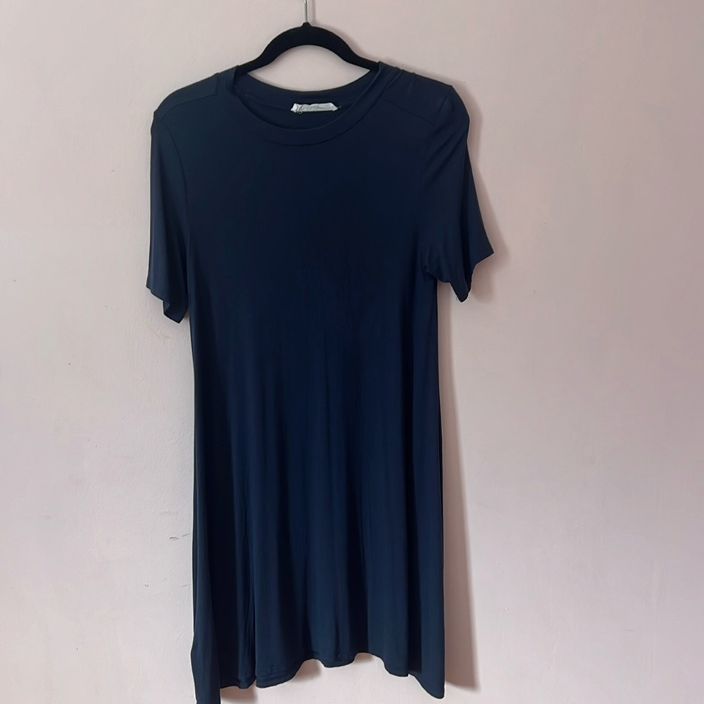 Navy BCBGeneration T-Shirt Dress